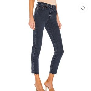 Levi’s Wedgie Icon - Black & Blue size 26